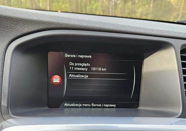 Volvo V60 cena 39900 przebieg: 291000, rok produkcji 2014 z Łomianki małe 529